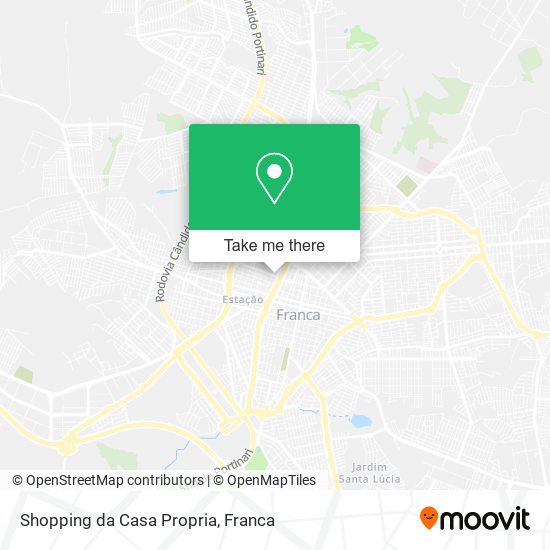 Shopping da Casa Propria map