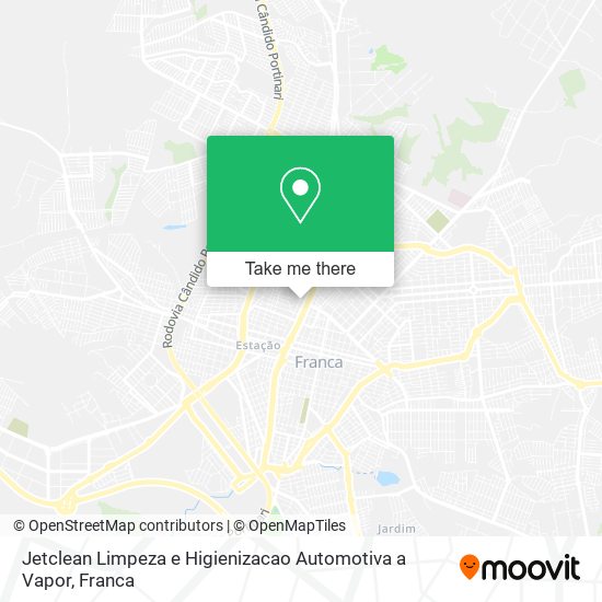 Jetclean Limpeza e Higienizacao Automotiva a Vapor map