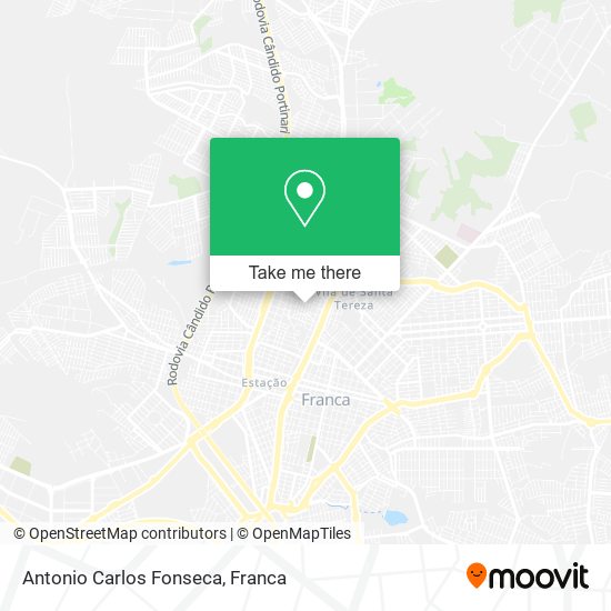 Antonio Carlos Fonseca map