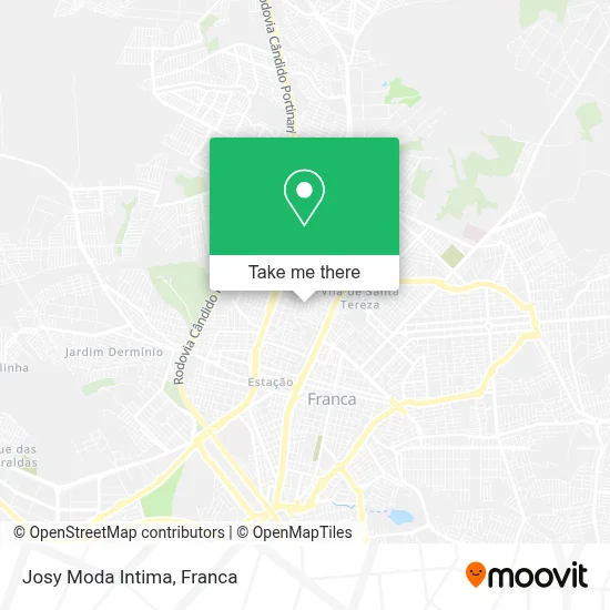 Josy Moda Intima map