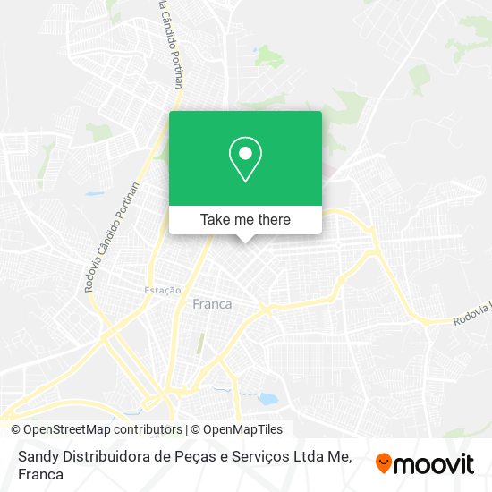Sandy Distribuidora de Peças e Serviços Ltda Me map