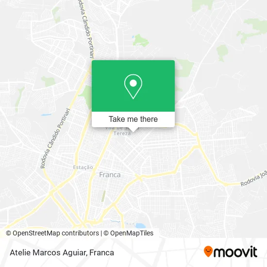 Atelie Marcos Aguiar map