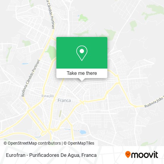 Eurofran - Purificadores De Agua map
