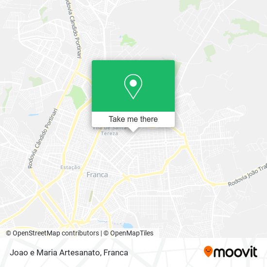 Joao e Maria Artesanato map
