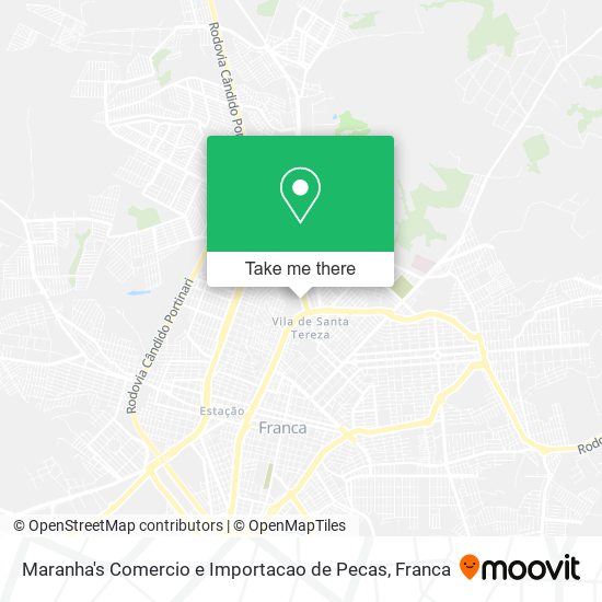 Maranha's Comercio e Importacao de Pecas map