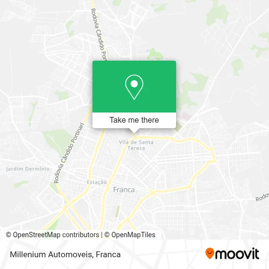 Millenium Automoveis map