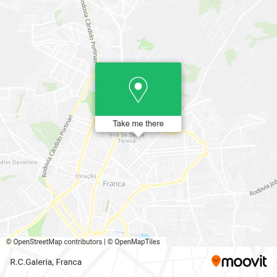 R.C.Galeria map