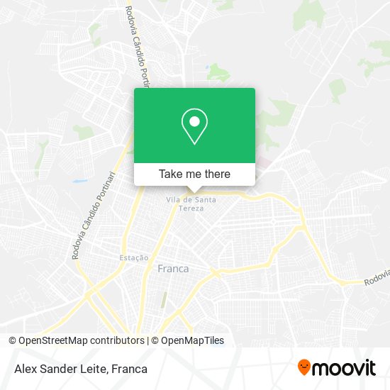 Alex Sander Leite map