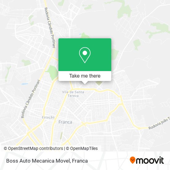 Boss Auto Mecanica Movel map