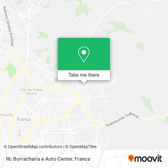 Rc Borracharia e Auto Center map