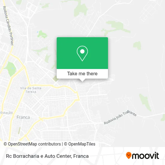 Rc Borracharia e Auto Center map
