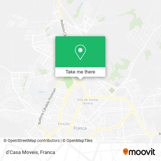 d'Casa Moveis map