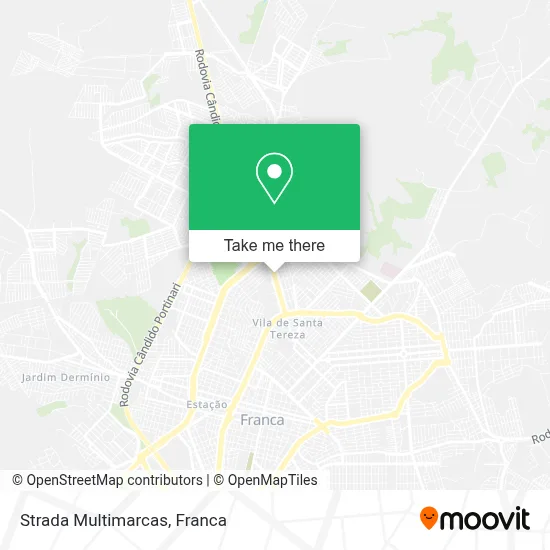 Strada Multimarcas map