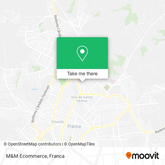 M&M Ecommerce map