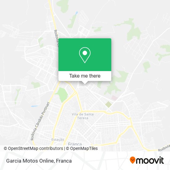 Garcia Motos Online map