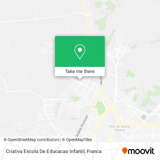 Criativa Escola De Educacao Infantil map