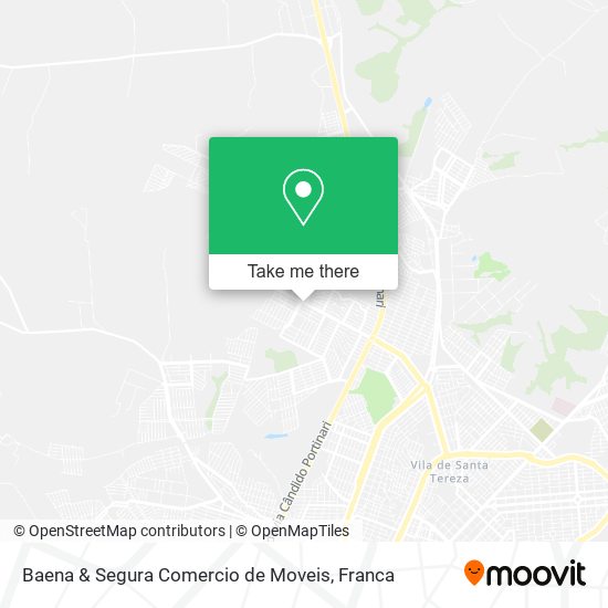 Mapa Baena & Segura Comercio de Moveis