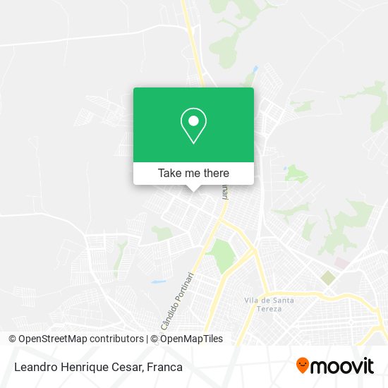 Leandro Henrique Cesar map