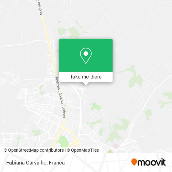 Fabiana Carvalho map