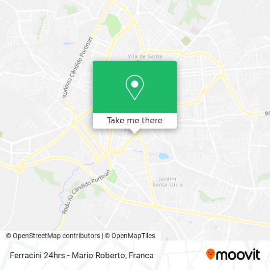 Ferracini 24hrs - Mario Roberto map