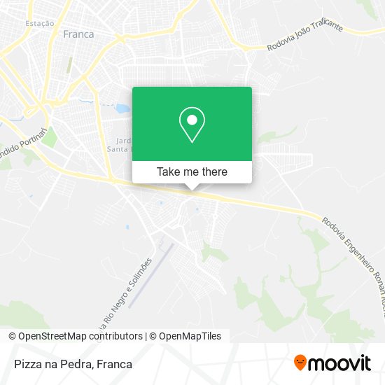 Pizza na Pedra map