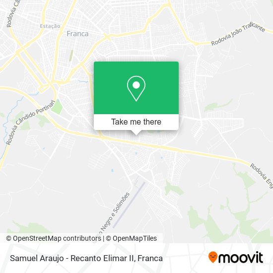 Samuel Araujo - Recanto Elimar II map