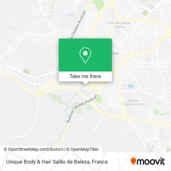 Unique Body & Hair Salão de Beleza map