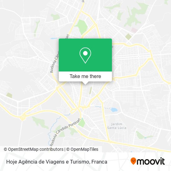 Hoje Agência de Viagens e Turismo map