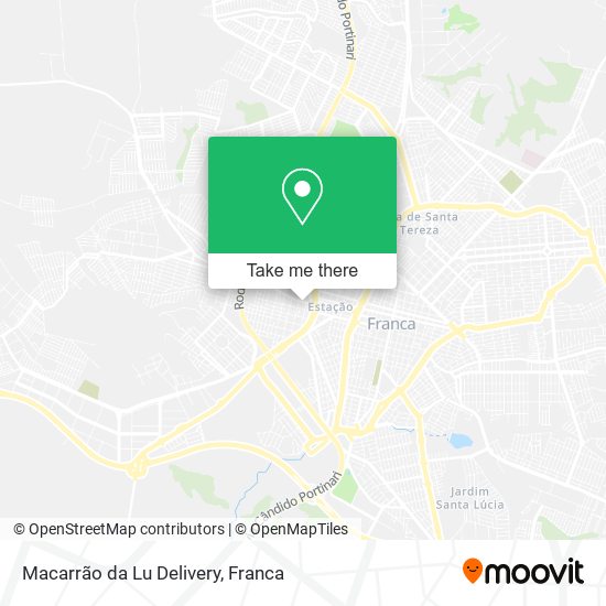 Macarrão da Lu Delivery map