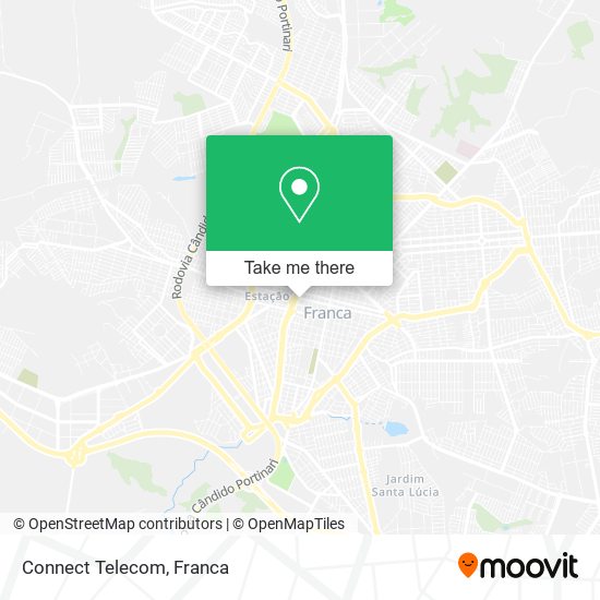 Connect Telecom map