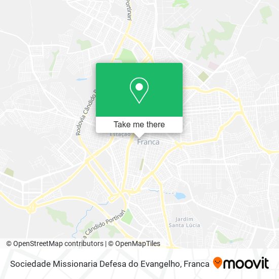Sociedade Missionaria Defesa do Evangelho map