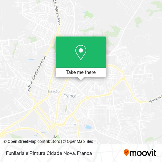 Funilaria e Pintura Cidade Nova map