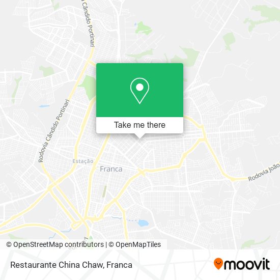 Mapa Restaurante China Chaw