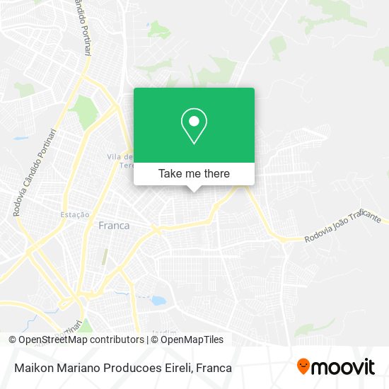 Maikon Mariano Producoes Eireli map