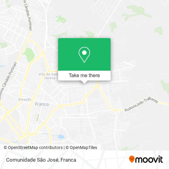 Comunidade São José map