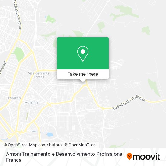 Arnoni Treinamento e Desenvolvimento Profissional map