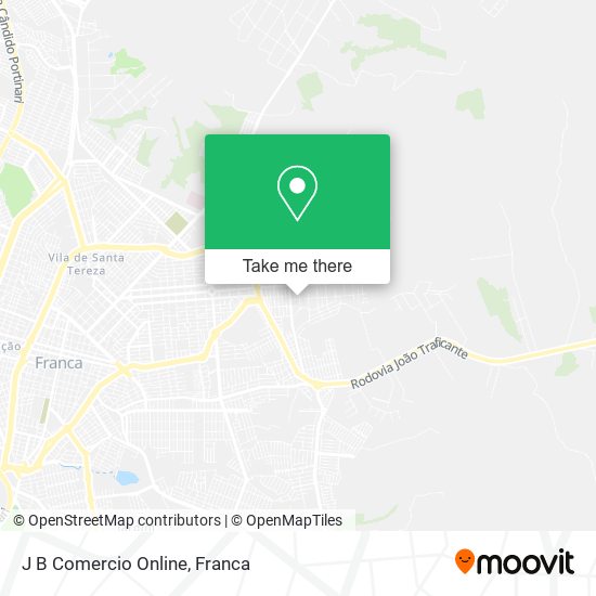 J B Comercio Online map