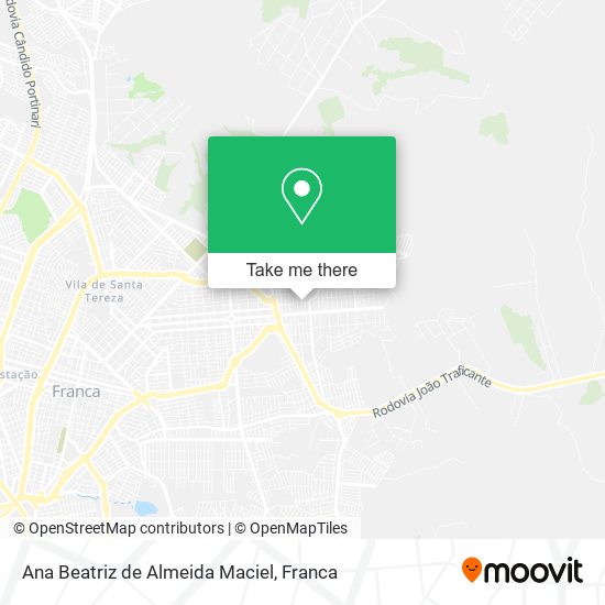 Ana Beatriz de Almeida Maciel map