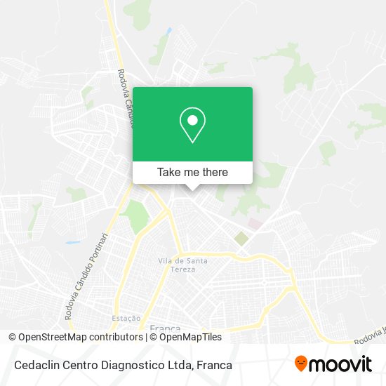 Cedaclin Centro Diagnostico Ltda map