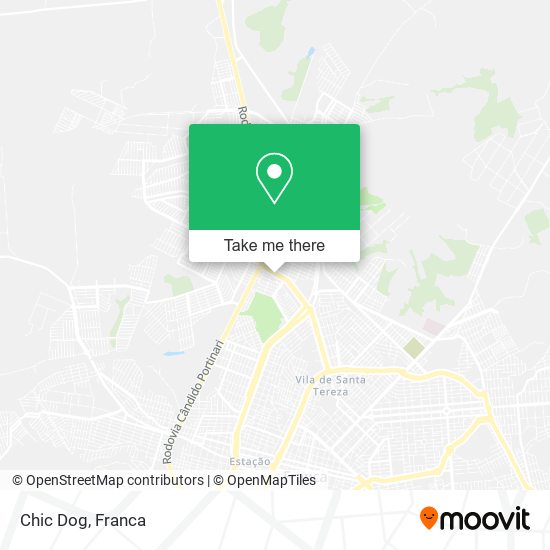 Chic Dog map