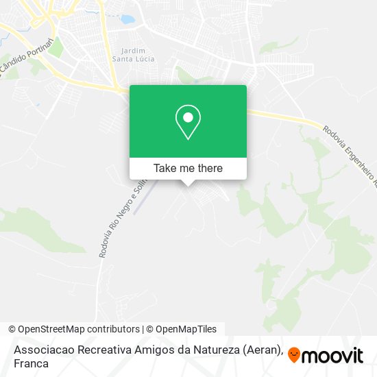 Associacao Recreativa Amigos da Natureza (Aeran) map