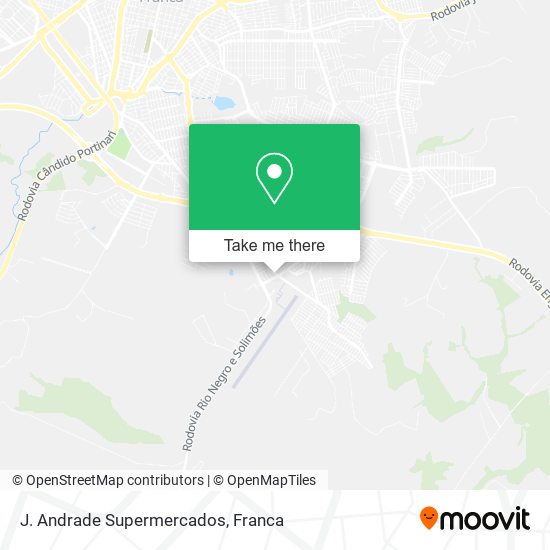 J. Andrade Supermercados map