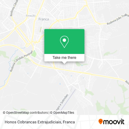 Honos Cobrancas Extrajudiciais map