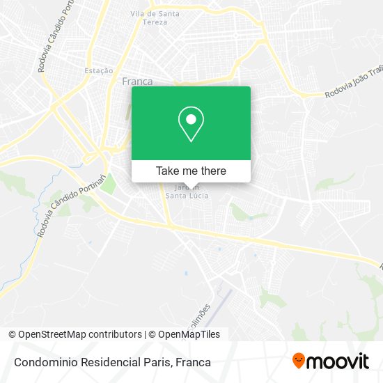 Condominio Residencial Paris map