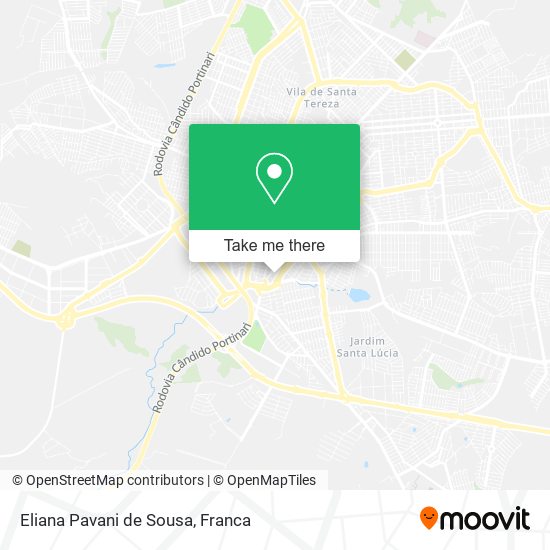 Eliana Pavani de Sousa map