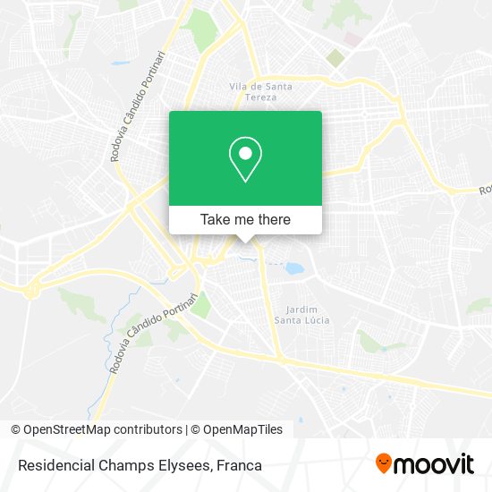 Mapa Residencial Champs Elysees