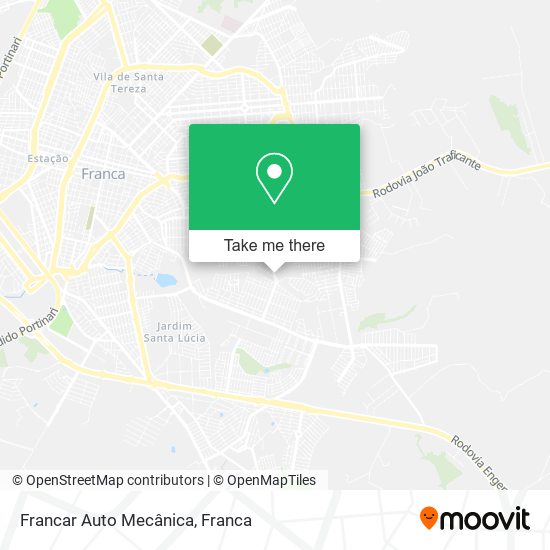 Francar Auto Mecânica map