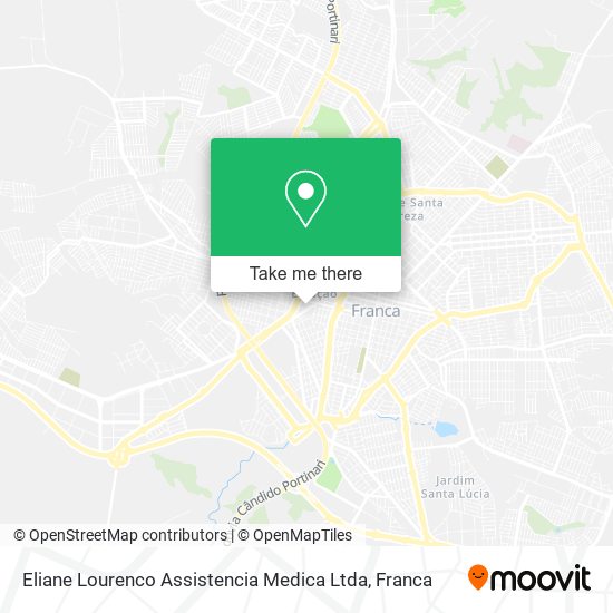 Eliane Lourenco Assistencia Medica Ltda map