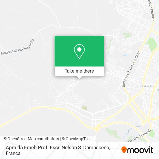 Apm da Emeb Prof. Escr. Nelson S. Damasceno map