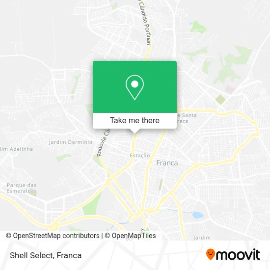 Shell Select map